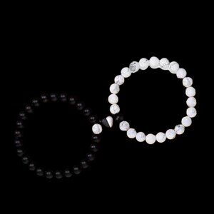 Couple Bracelet Heart Matching Gifts for Boyfriend and Girlfriend Anniversary